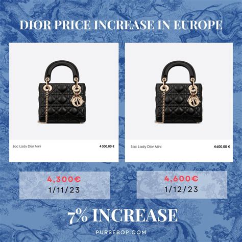 dior bag price 2019|christian dior bag price guide.